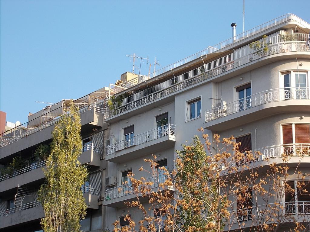 Top Floor Studio Near Metro&View&200Mbps أثينا المظهر الخارجي الصورة