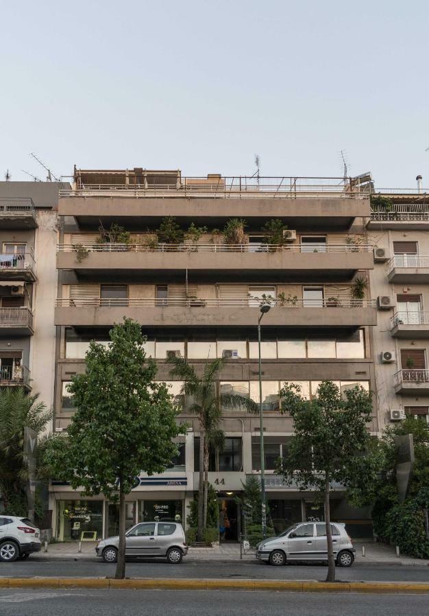 Top Floor Studio Near Metro&View&200Mbps أثينا المظهر الخارجي الصورة